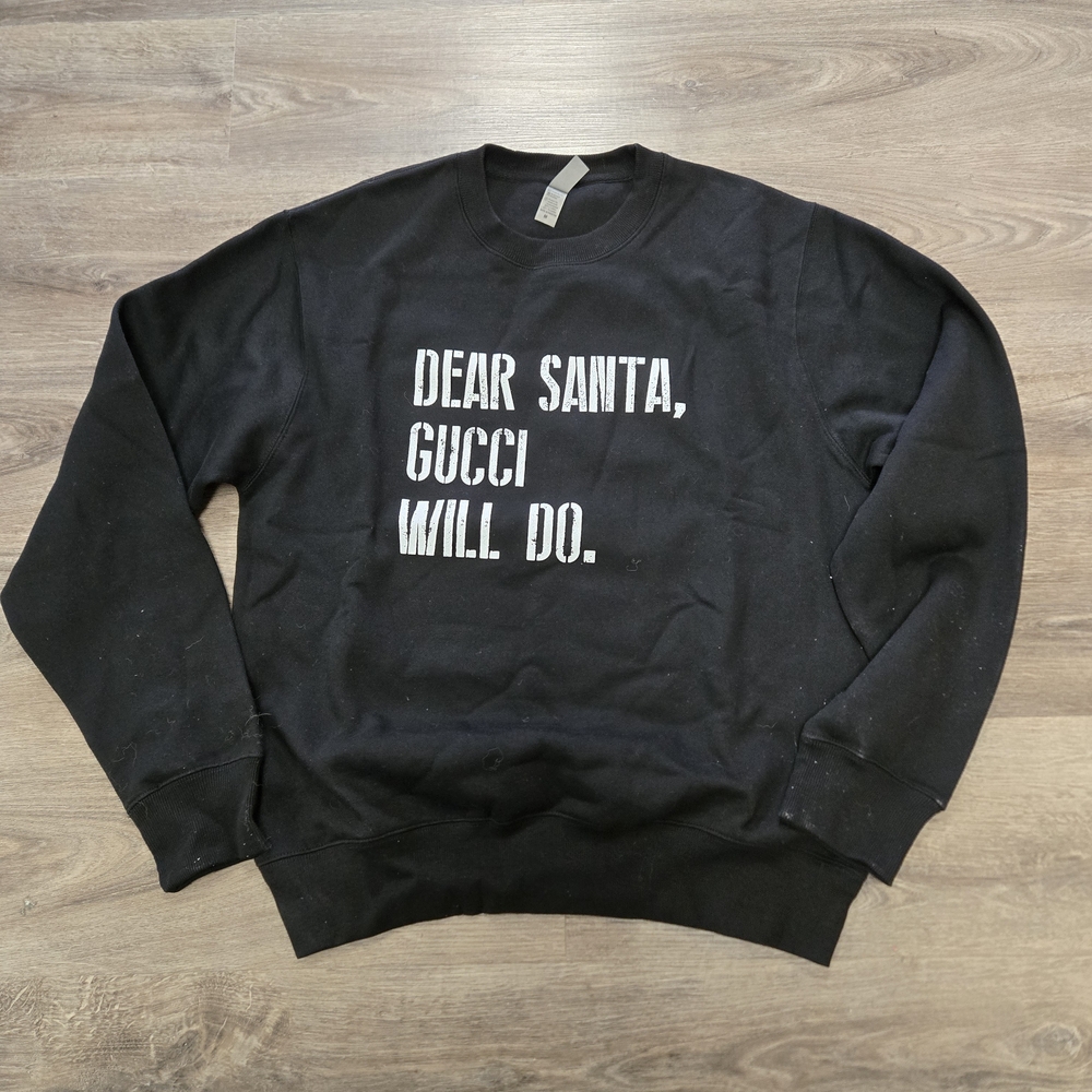 Gucci Black Crewneck Women's Sweater